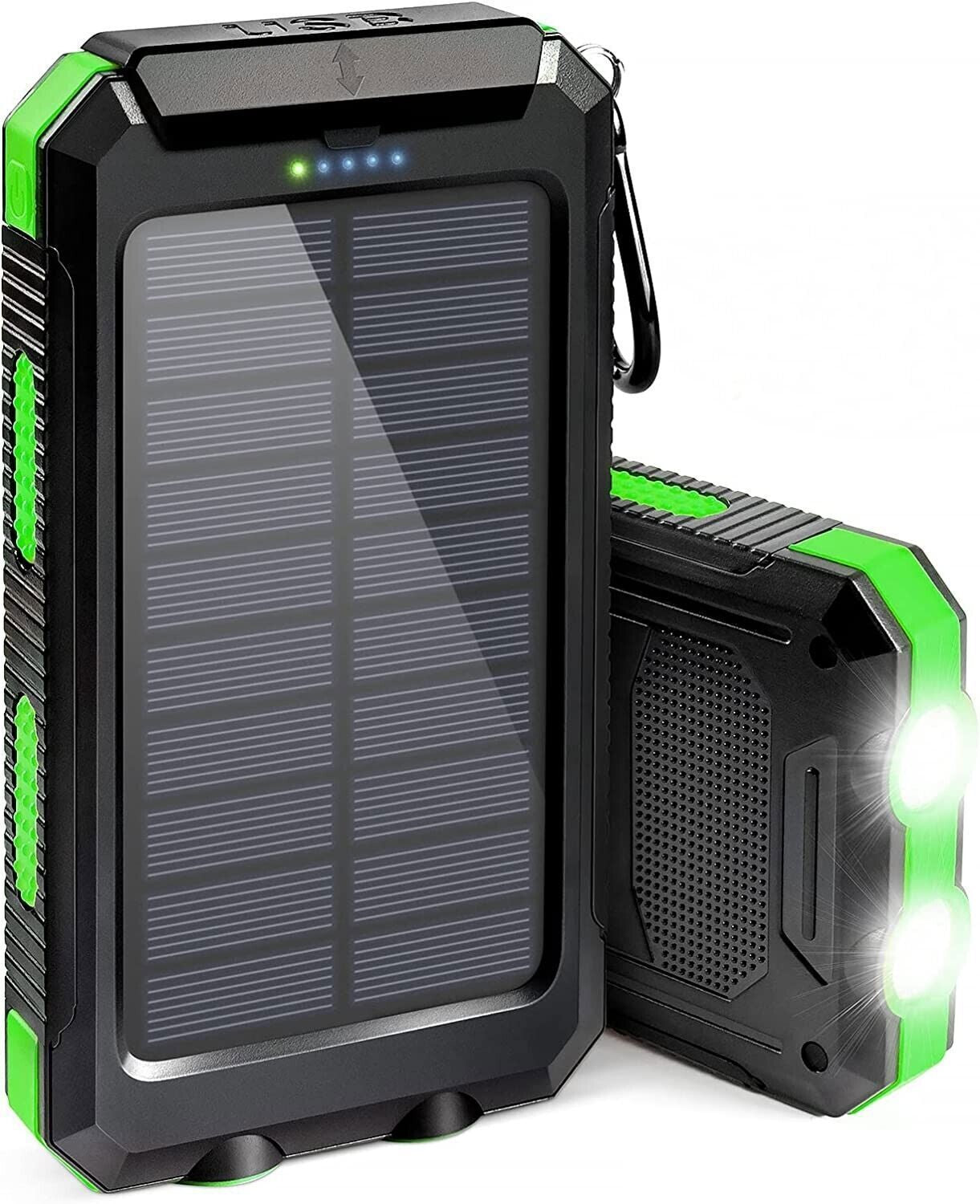 Super 20000Mah USB Portable Charger Solar Power Bank for Iphone Cell Phone 2023