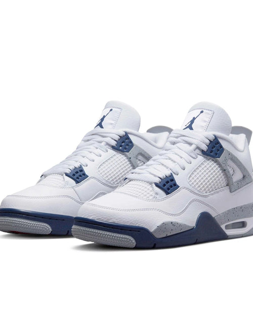 Load image into Gallery viewer, Men&#39;S  4 Retro &quot;Midnight Navy&quot; White/Midnight Navy (DH6927 140) - 9
