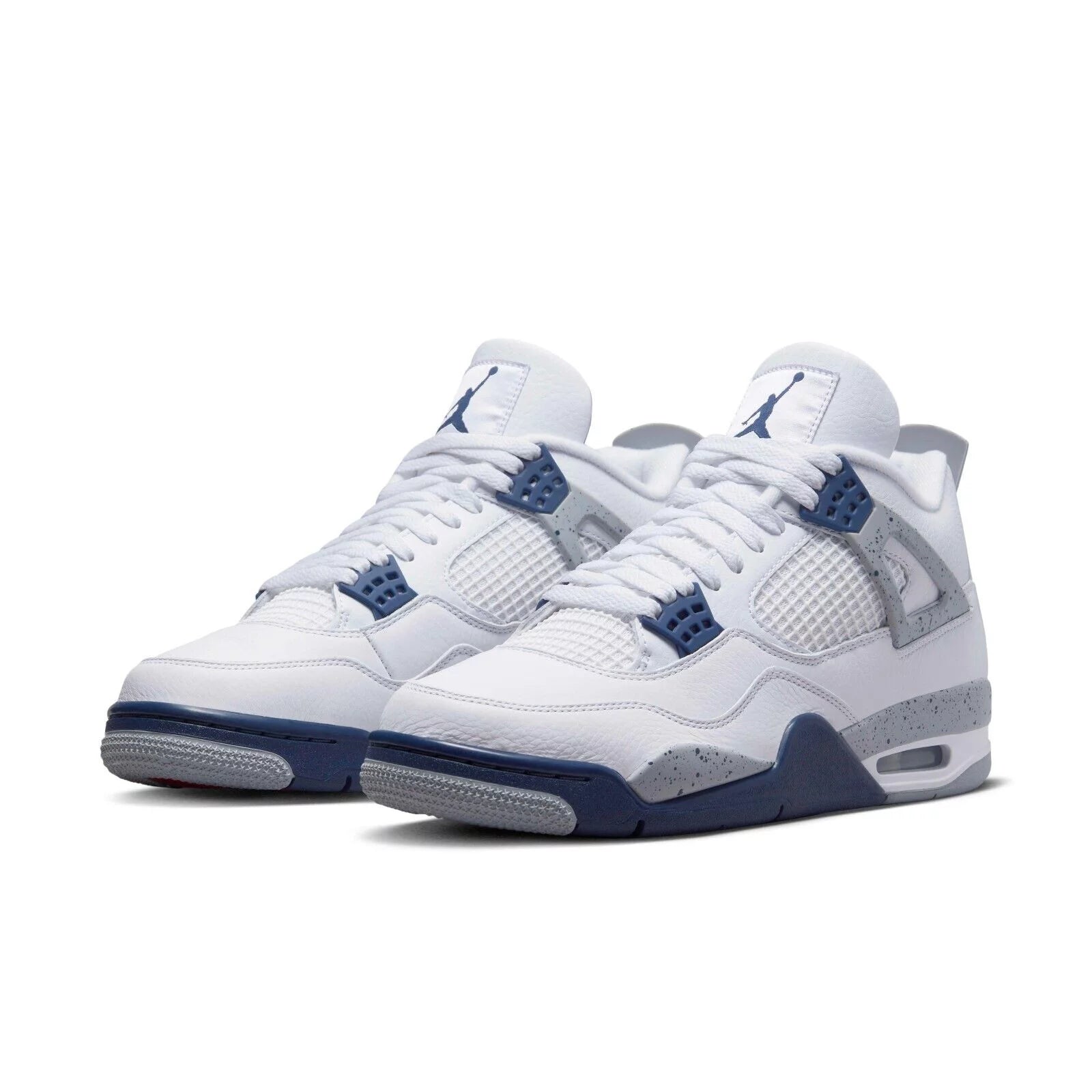 Men'S  4 Retro "Midnight Navy" White/Midnight Navy (DH6927 140) - 9