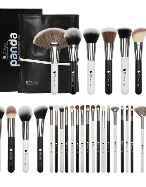 Load image into Gallery viewer, Professional Makeup Brush Set 10-32Pc Brushes Makeup Kit Synthetic Hair Foundation Power Eyeshadows Blending Beauty Tools
