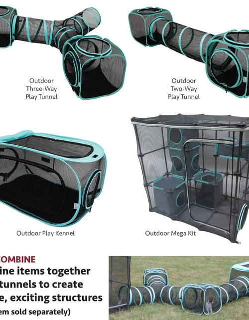 Load image into Gallery viewer, , Cat Toys, Outdoor Mega Kit Cat Furniture, Black, O/S
