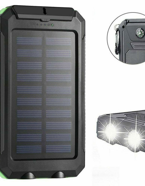 Load image into Gallery viewer, Super 20000Mah USB Portable Charger Solar Power Bank for Iphone Cell Phone 2023
