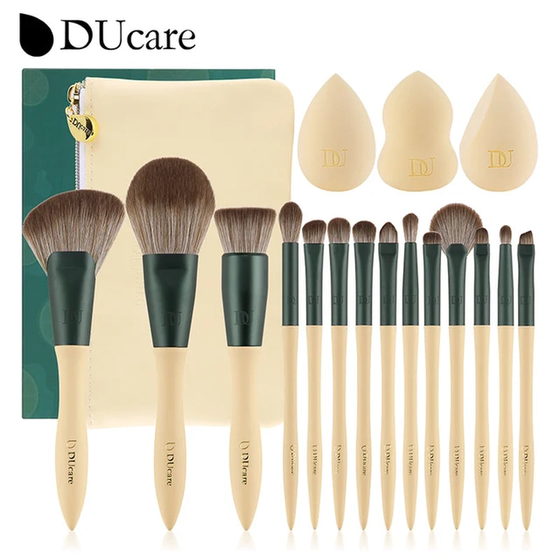 Professional Makeup Brush Set 10-32Pc Brushes Makeup Kit Synthetic Hair Foundation Power Eyeshadows Blending Beauty Tools