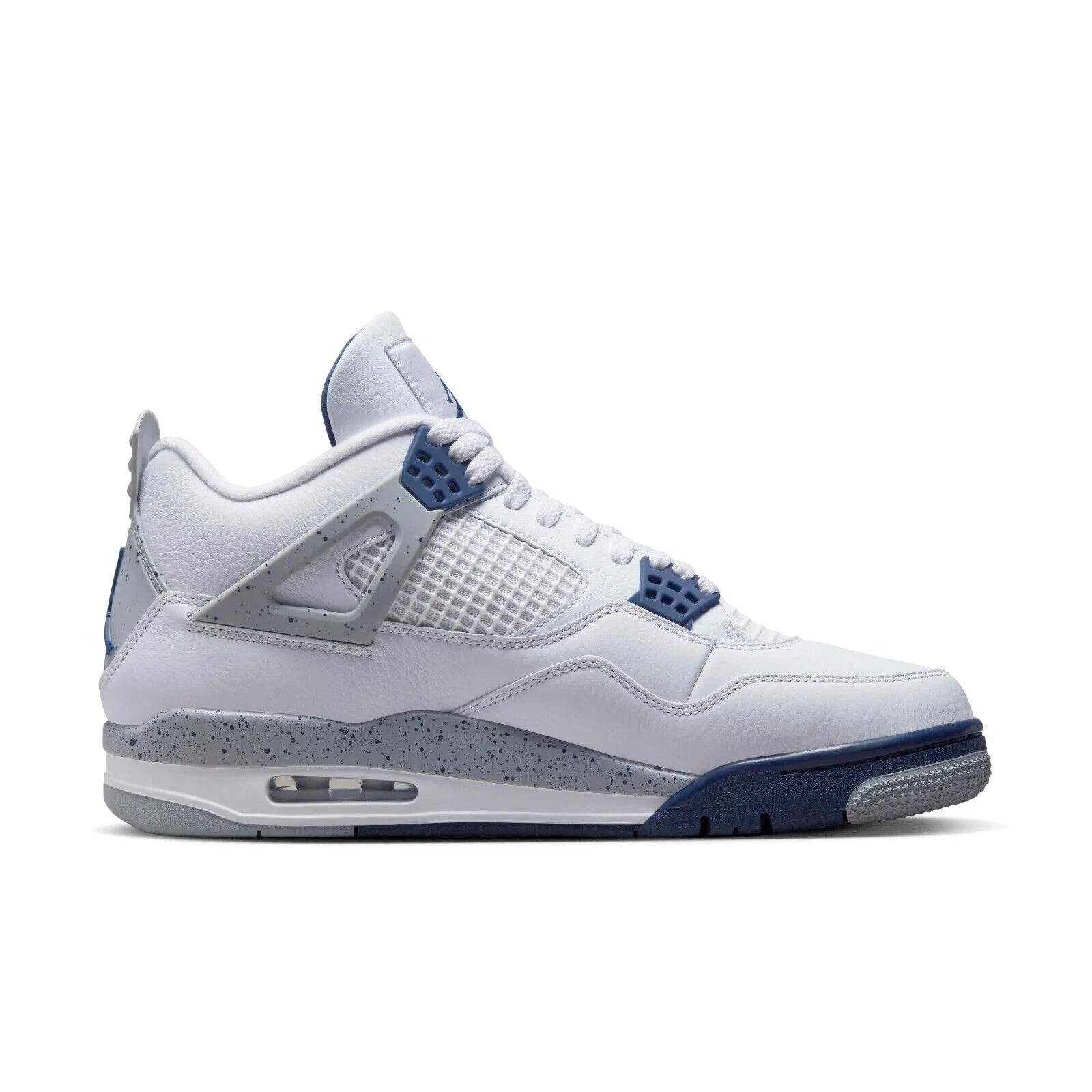 Men'S  4 Retro "Midnight Navy" White/Midnight Navy (DH6927 140) - 9